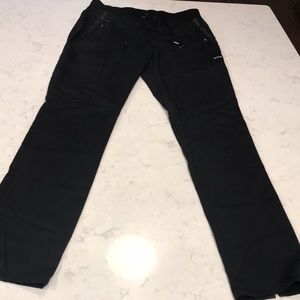 Black grey anatomy impact scrubs size small